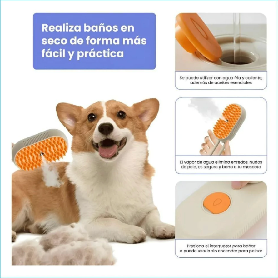 2 PROBIOCAN CON CEPILLO A VAPOR