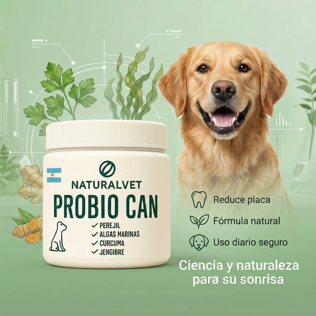 PROBIOCAN | Reduce el sarro y el mal aliento de tu perro