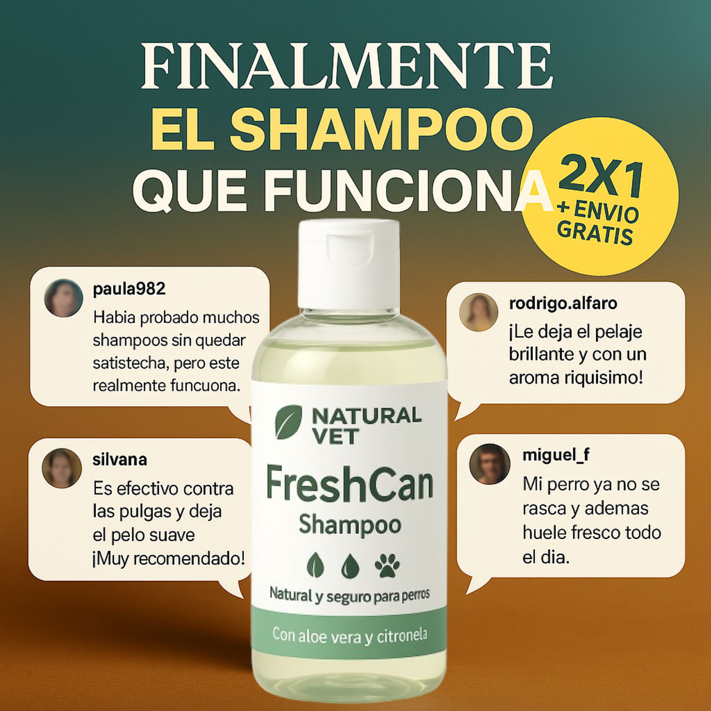 FRESH CAN SHAMPOO ANTIPULGAS